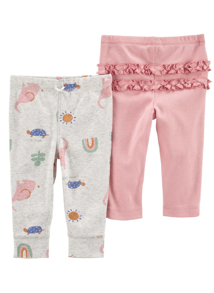 Pantalones en Algodon x 2