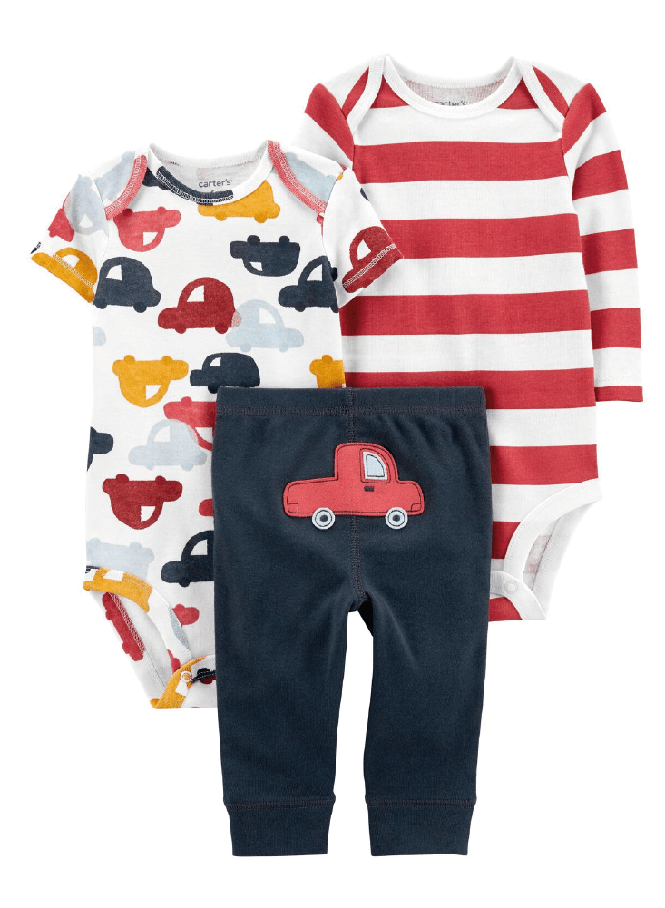 Conjunto 3 Piezas Carritos