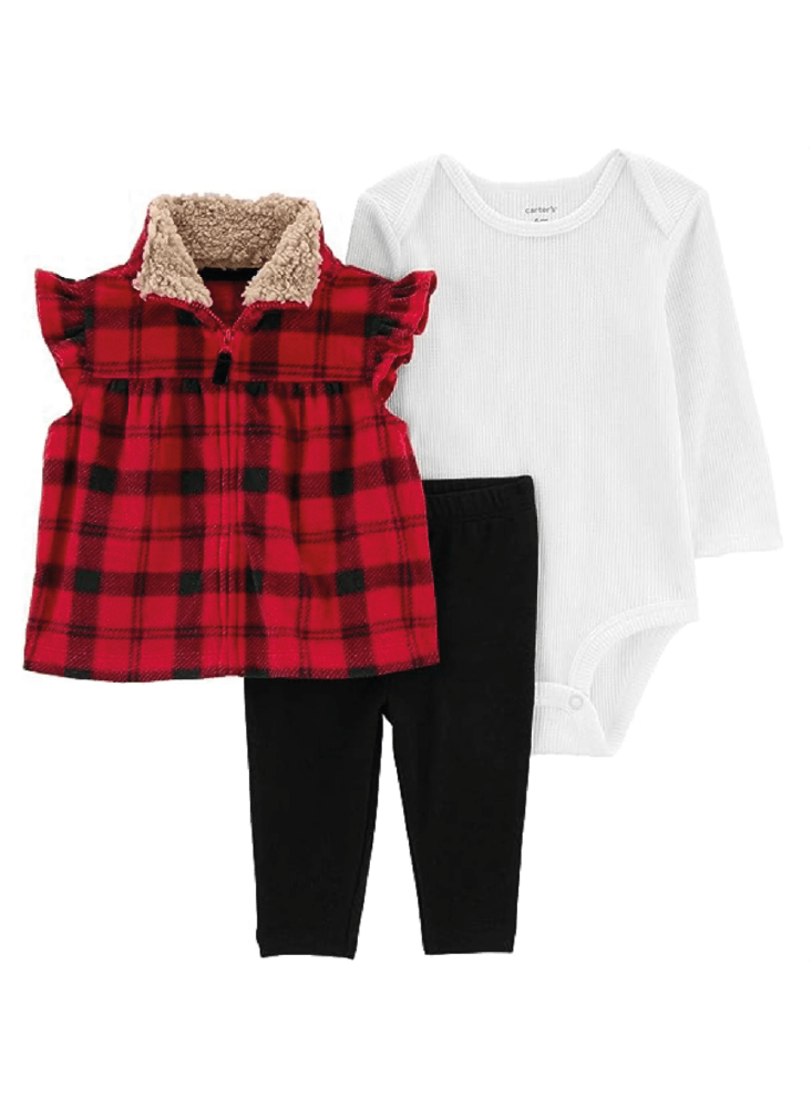 Conjunto 3 Piezas con Chaleco Buffalo