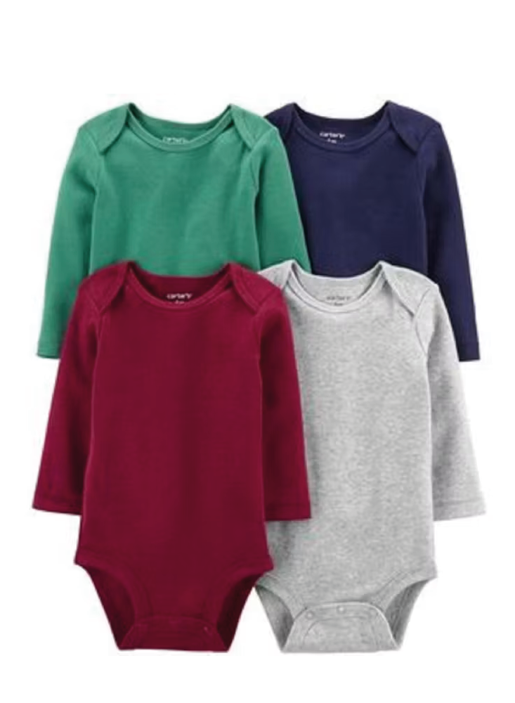 Bodys manga Larga x 4 Colores Fuertes