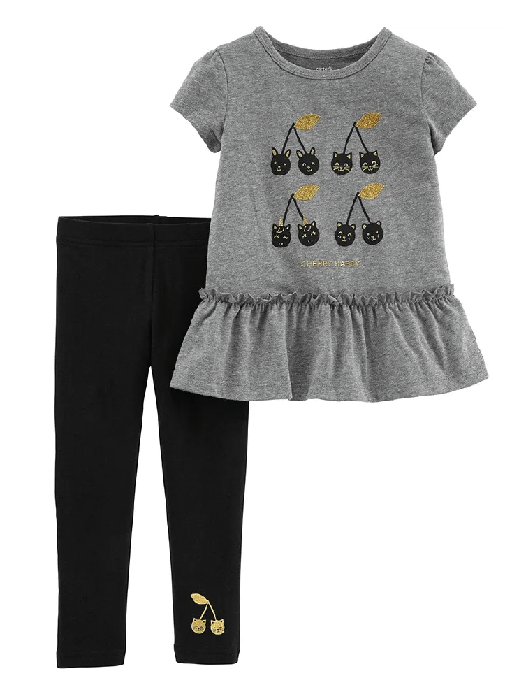 Conjunto 2 Piezas Gatitas