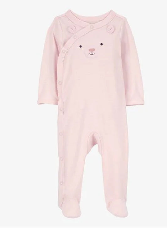 Pijama Enteriza Osita Rosa