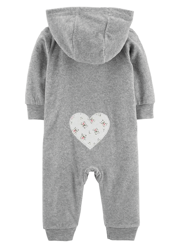 Pijama Con Capota Florecitas
