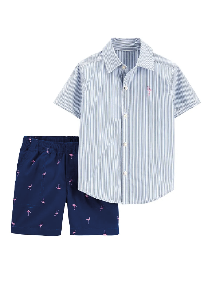 Conjunto 2 Short Flamencos