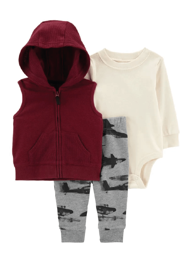 Conjunto De 3 Piezas De Aviones