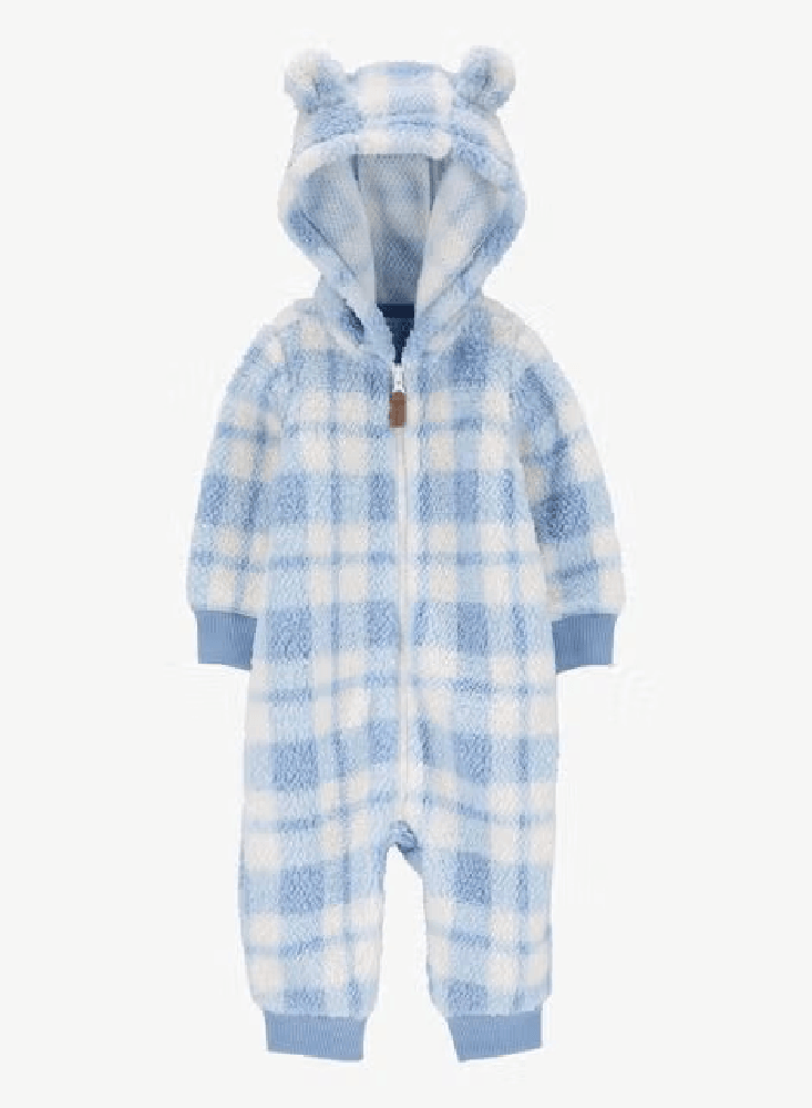 Pijama de Enteriza Sherpa Osito Azul