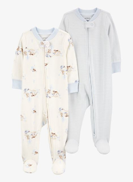 Pijamas Enterizas Perritos X 2