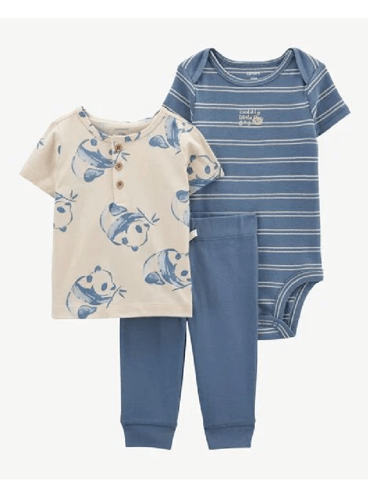 CONJUNTO 3 PIEZAS PANDITAS