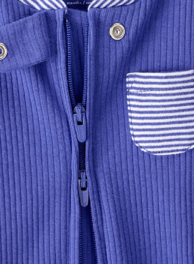 PIJAMA ENTERIZA AZUL OSCURA