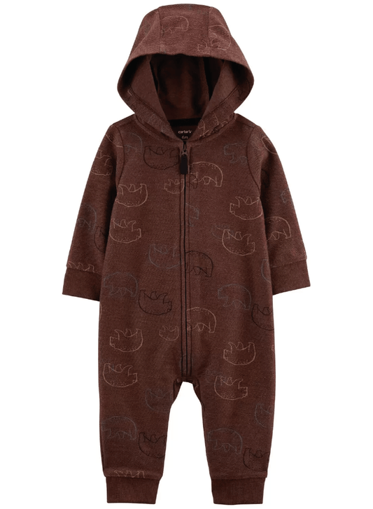 Pijamas Enteriza Con Capota Osito
