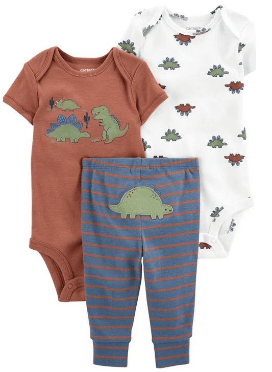Conjunto 3 Piezas Dinosaurios