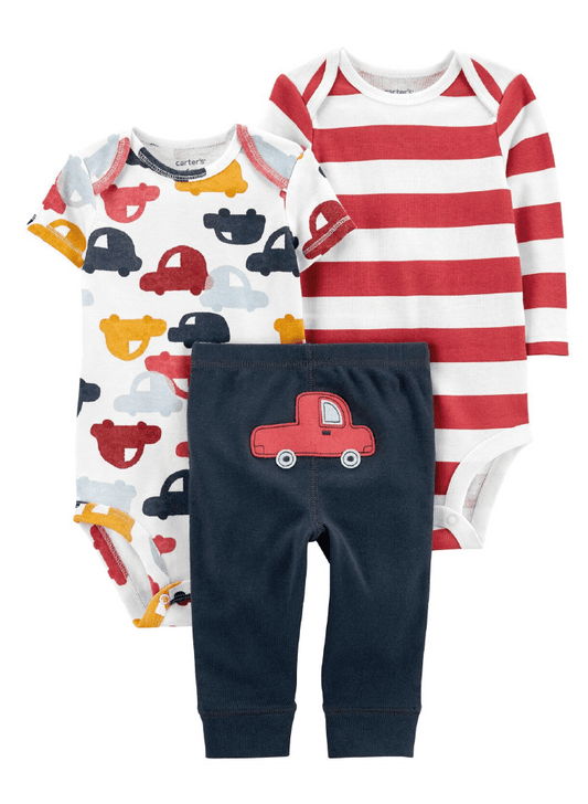 Conjunto 3 Piezas Carritos