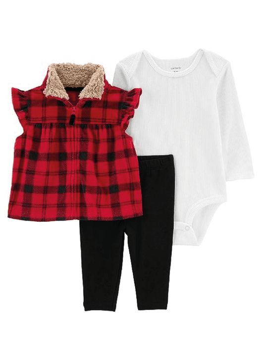 Conjunto 3 Piezas con Chaleco Buffalo