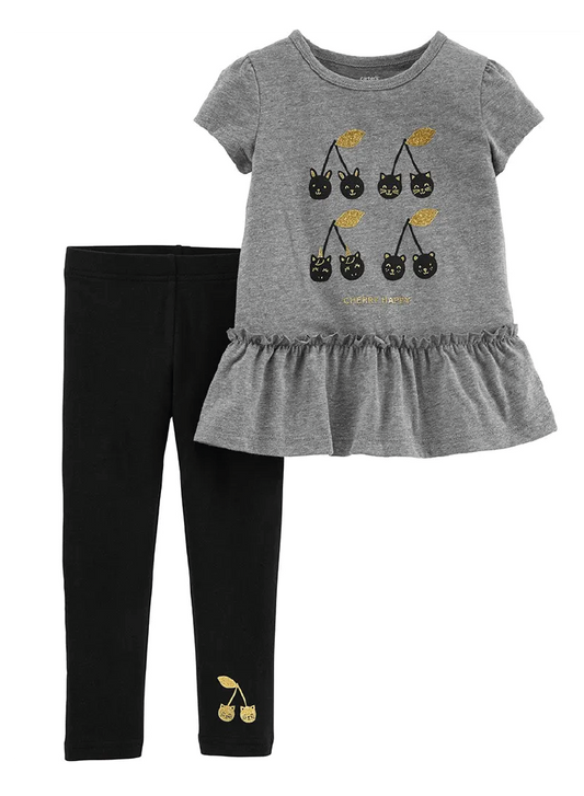 Conjunto 2 Piezas Gatitas