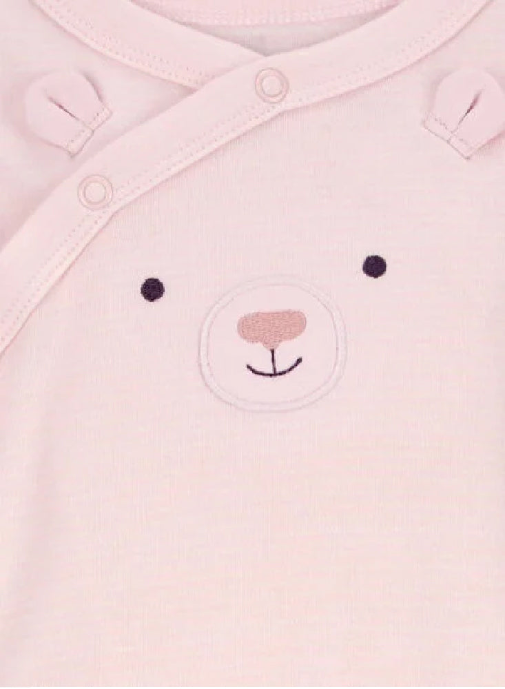Pijama Enteriza Osita Rosa
