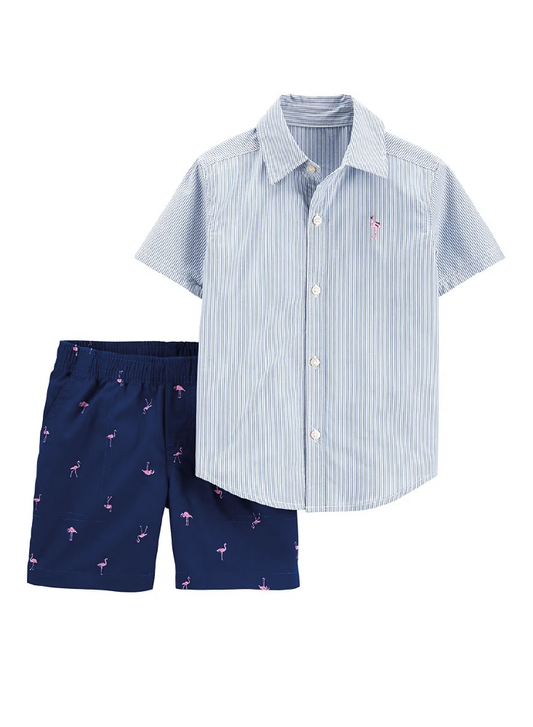 Conjunto 2 Short Flamencos