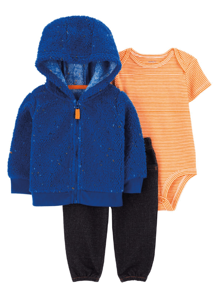 Conjunto 3 Piezas Con Chaqueta Sherpa